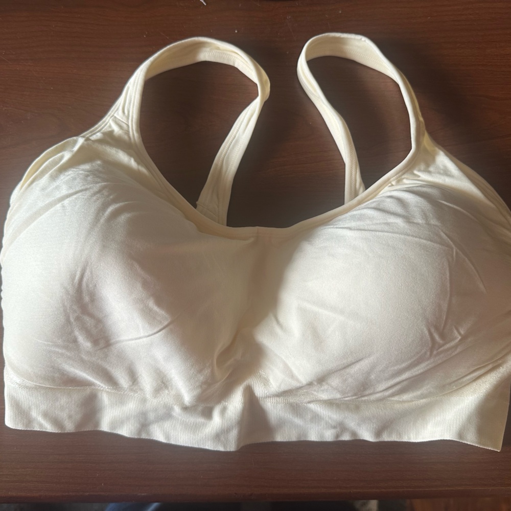 Trukind Everyday Throw On Wireless Bralette Beige 4X